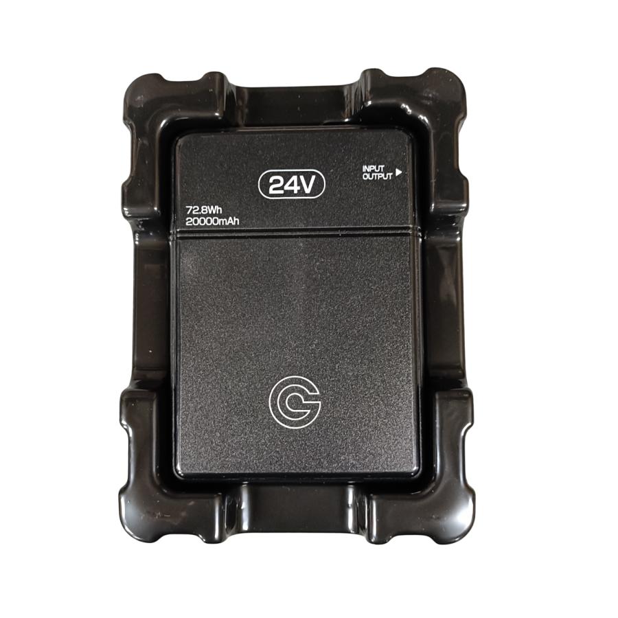 長信ジャパン ファンジャケット用 ファンセット【GF3】＋24Vバッテリー