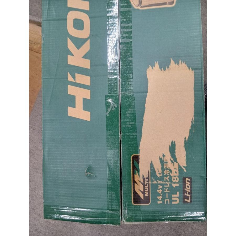 HiKOKI（ハイコーキ） 化粧箱に破れ、傷みあり HiKOKI UL18DE サンド 
