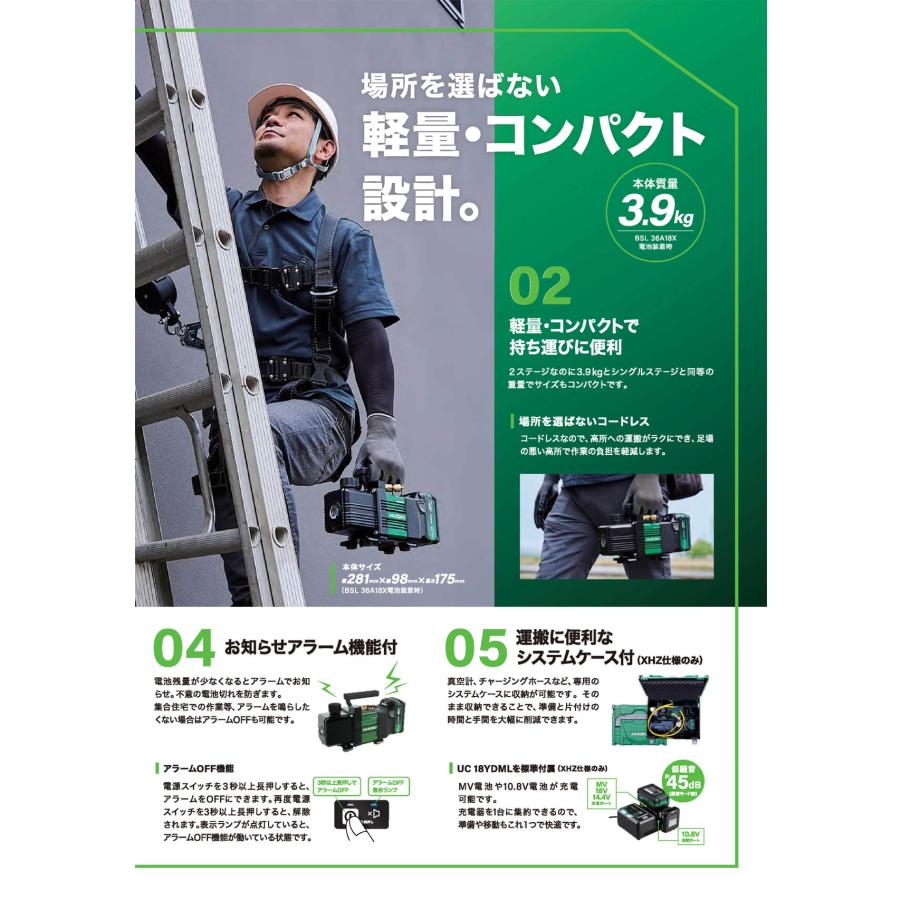 マルチボルト HiKOKI ハイコーキ 18V コードレス 真空ポンプ UP18DYA 
