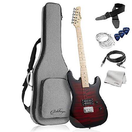売れ筋介護用品も! Electric Full-Size 39-Inch 新品Ashthorpe Guitar Gu (Red), Pickup Humbucker with 生活雑貨 売れ筋介護用品も! Electric Full-Size 39-Inch 新品Ashthorpe Guitar Gu (Red), Pickup Humbucker with 生活雑貨