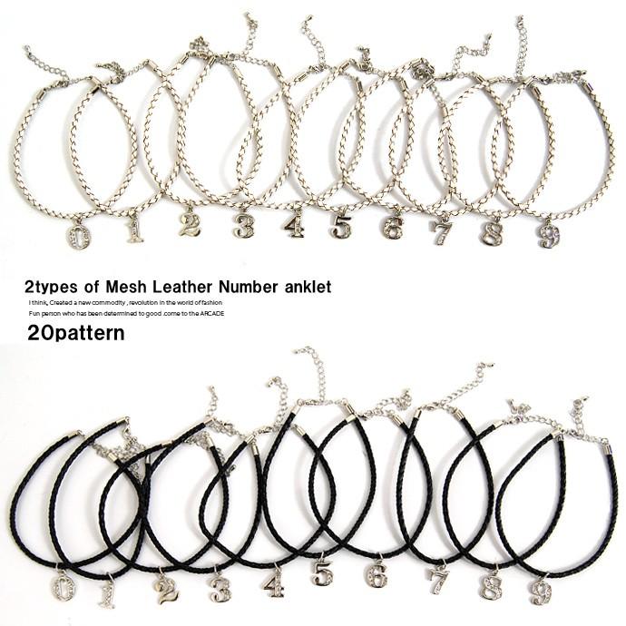アンクレット メンズ レディース 編み込み アクセサリー プレゼント ナンバー  夏 メンズ アクセ/爆買 | ブランド登録なし | 02