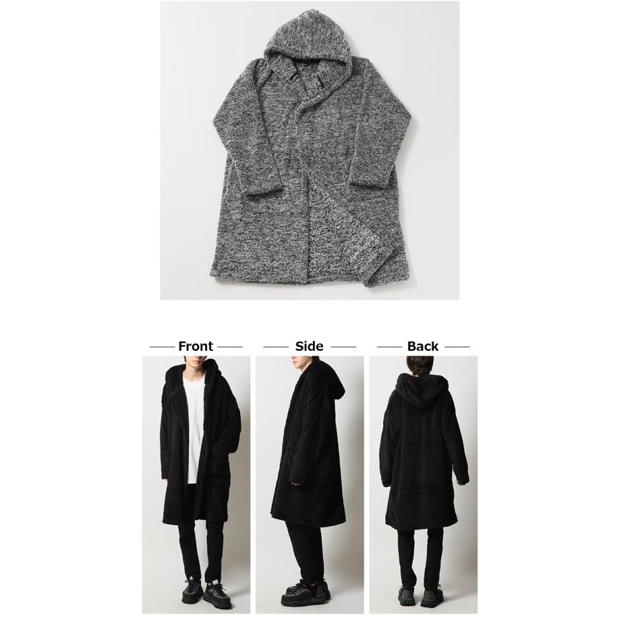 ARCADE（アーケード） 外もOK 着る毛布 両面シャギー フード ロング