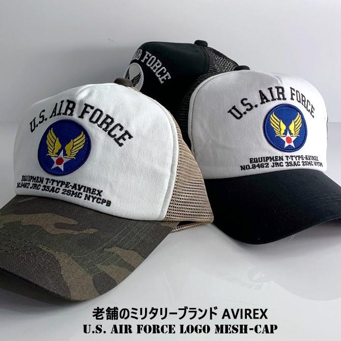 Avirex アビレックス 帽子 メンズ ブランド メッシュキャップ ワッペン Us Air Force メンズ ファッション小物 Arcade 通販 Paypayモール