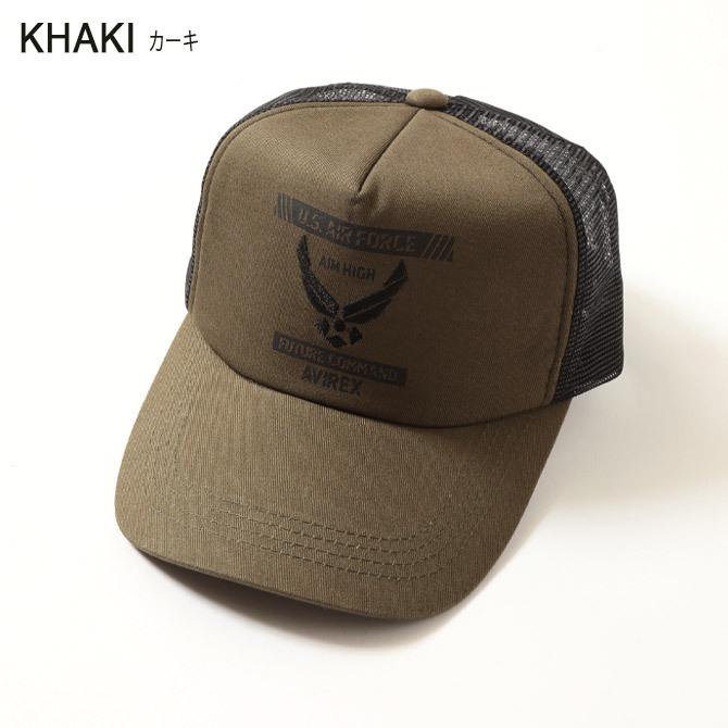 AVIREX アビレックス 帽子 メンズ ブランド メッシュキャップ US AIR FORCE｜arcade｜07