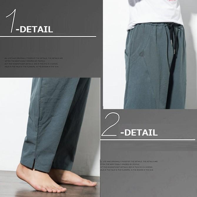 ボトムス サルエルパンツ ズボン メンズ バルーンパンツ イージーパンツ ゆったり ウェストゴム エスニック ワイドパンツ/爆買 | ARCADE | 06