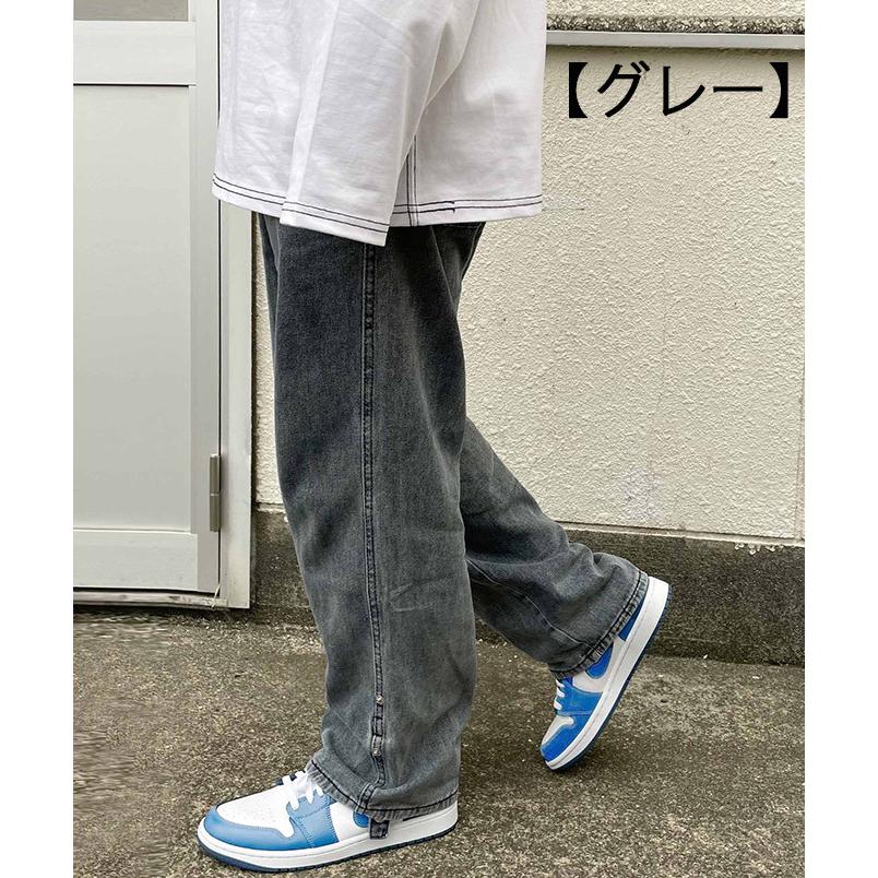 ARCADE ワイド デニムパンツ ロールアップ ビンテージウォッシュ ARCADE ワイド デニムパンツ ロールアップ ビンテージウォッシュ