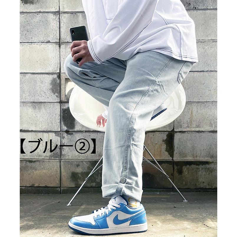 ARCADE ワイド デニムパンツ ロールアップ ビンテージウォッシュ ARCADE ワイド デニムパンツ ロールアップ ビンテージウォッシュ