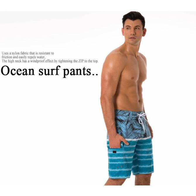 海水パンツ 水着 メンズ 水陸両用 ウエストゴム サーフショーツ サーフパンツ 海パン/爆買 |  | 05