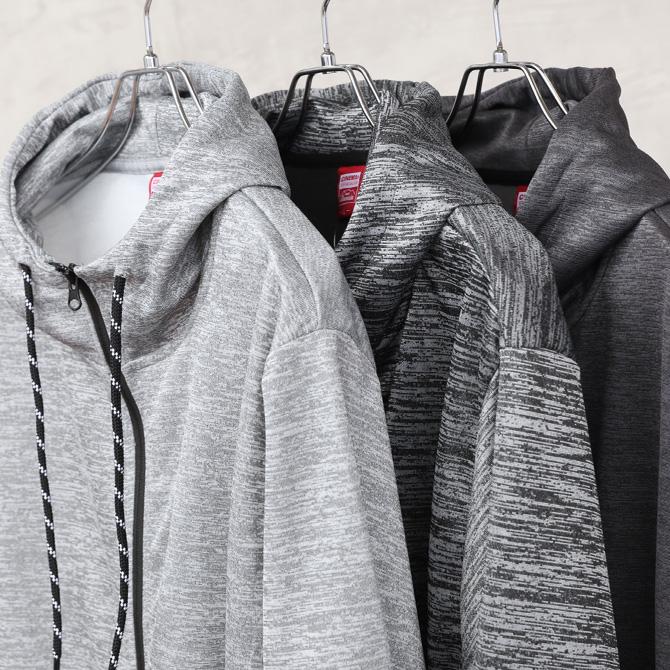 70％OFFセール 大きいサイズ メンズ ビッグサイズ キングサイズ 3L 4L/ジャージ カチオン染め ジップパーカ 長袖/爆買 | ARCADE | 02