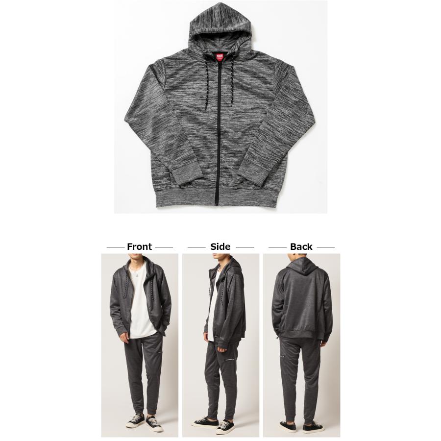 70％OFFセール 大きいサイズ メンズ ビッグサイズ キングサイズ 3L 4L/ジャージ カチオン染め ジップパーカ 長袖/爆買 | ARCADE | 04