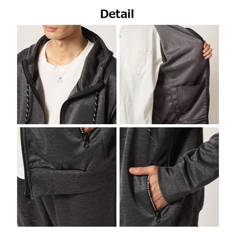 70％OFFセール 大きいサイズ メンズ ビッグサイズ キングサイズ 3L 4L/ジャージ カチオン染め ジップパーカ 長袖/爆買 | ARCADE | 05