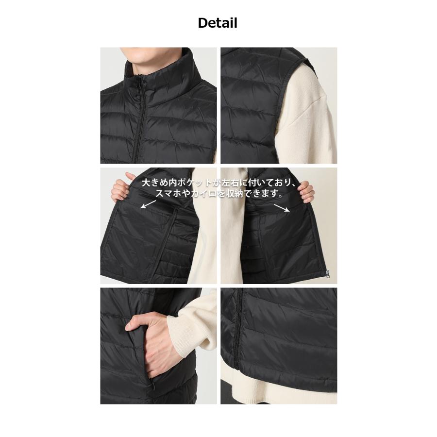 半額セール 大きいサイズ メンズ ビッグサイズ キングサイズ 3L 4L 5L/ダウンベスト メンズ インナーダウン/爆買 | ARCADE | 04