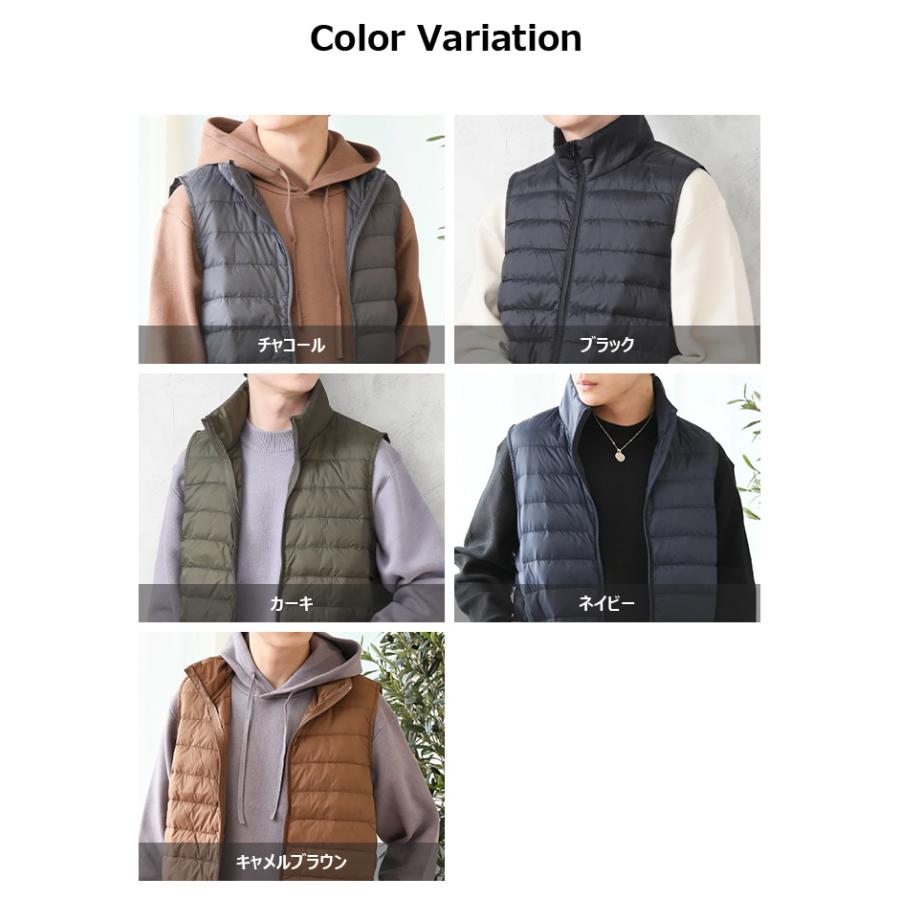 半額セール 大きいサイズ メンズ ビッグサイズ キングサイズ 3L 4L 5L/ダウンベスト メンズ インナーダウン/爆買 | ARCADE | 09