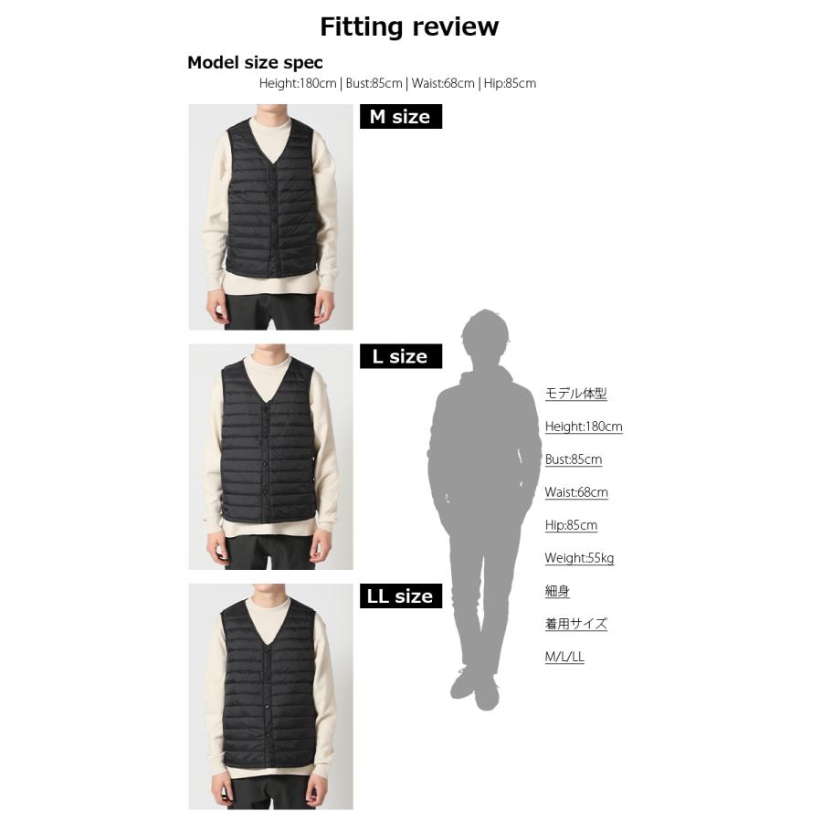 半額セール 大きいサイズ メンズ ビッグサイズ キングサイズ 3L 4L 5L/インナーダウン メンズ ダウンベスト/爆買 | ARCADE | 04