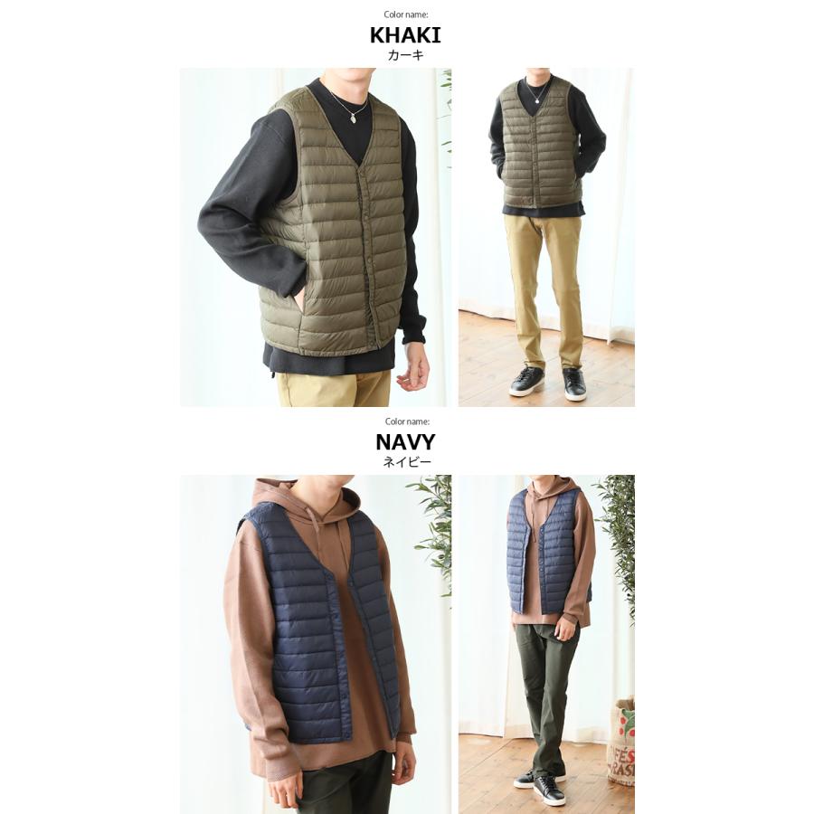 半額セール 大きいサイズ メンズ ビッグサイズ キングサイズ 3L 4L 5L/インナーダウン メンズ ダウンベスト/爆買 | ARCADE | 06