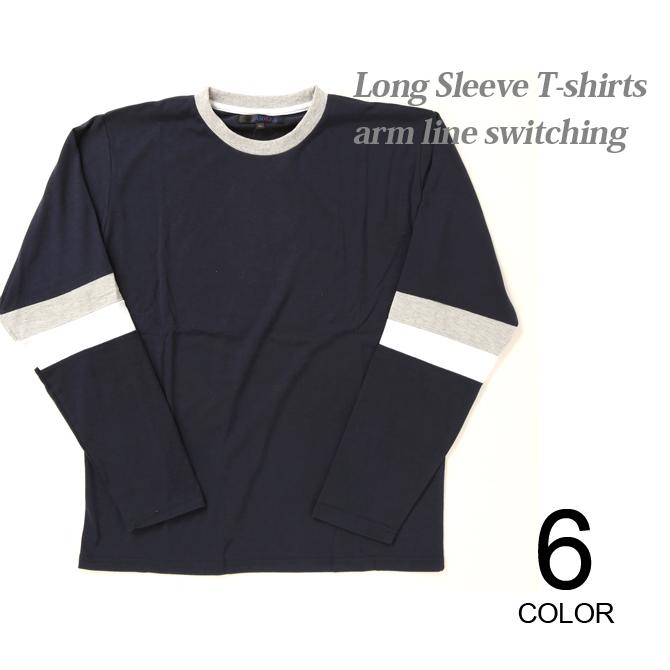 argue ロングtシャツ 2枚セット マルチフォントオーバーサイズドロングスリーブTシャツ(EZBH