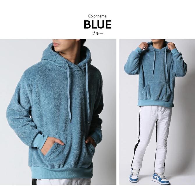 ARCADE（アーケード） パーカー メンズ トレーナー ファー ボア ニット