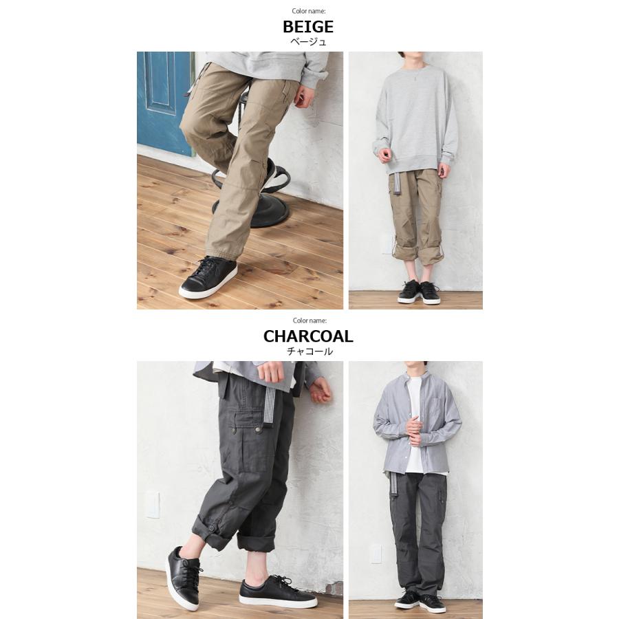 ARCADE 2WAY ベルト付き カーゴパンツ ズボン メンズ ゆったり ARCADE 2WAY ベルト付き カーゴパンツ ズボン メンズ ゆったり