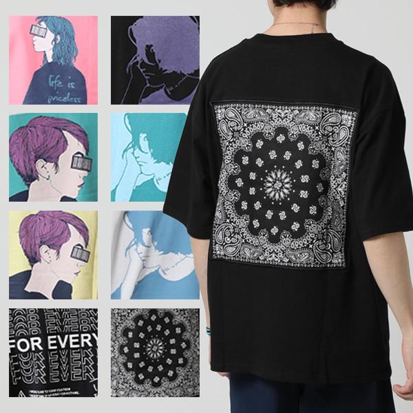 トップス 半袖tシャツ メンズ Usaコットン バックデザイン フォトt Tシャツ お得 バックプリント ビッグシルエット 21夏 Sale0808 新作