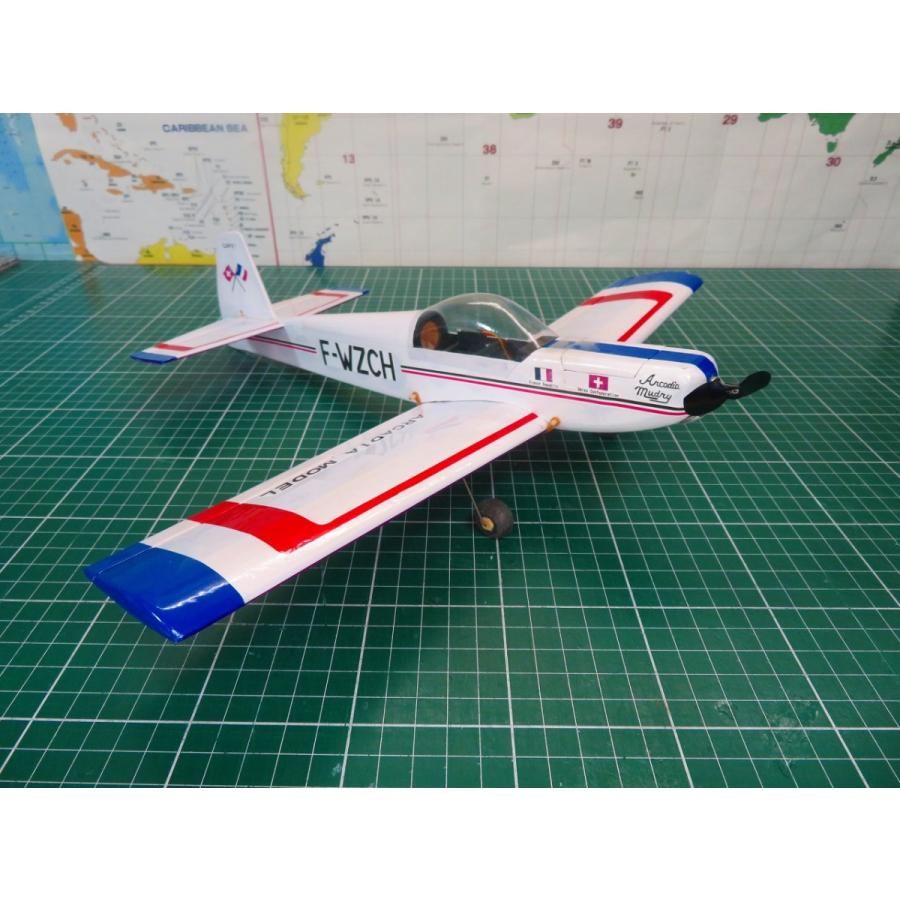 航空法規制外】「CAP21」 重量48g 翼長380mm リブ レーザーカット