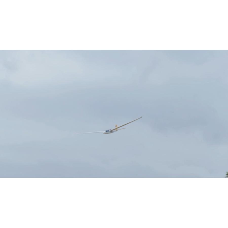 航空法規制外】「箱入娘2」モーターグライダー 重量78g 翼長888mm 箱