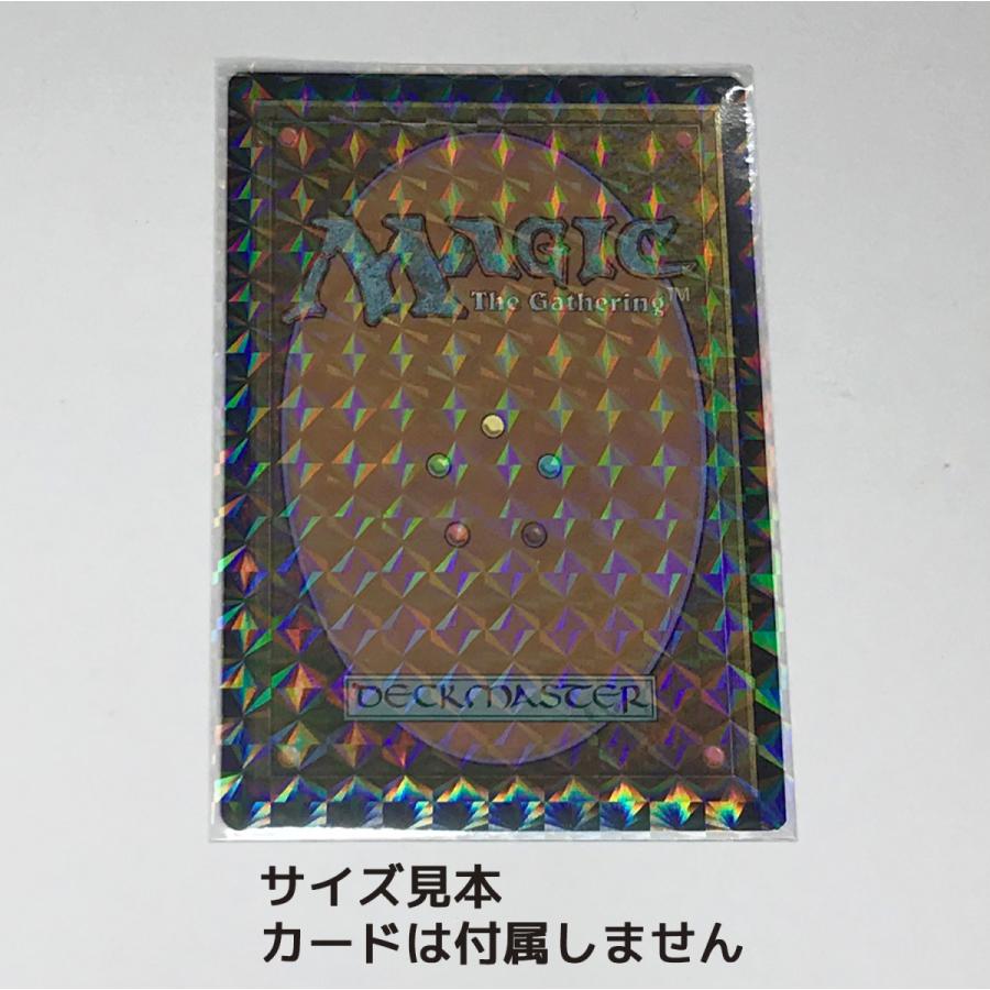 ホログラムカードスリーブ レギュラーサイズ 100枚 スクエア : 缶