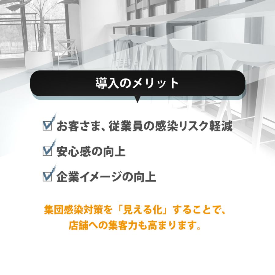 全商品10％OFF CO2マネージャー 4台セット 既納 1年保証 CO2C測定器 co2 manager 二酸化炭素濃度計小型 空気質検知器 東亜産業正規品｜arcanice-shop｜07