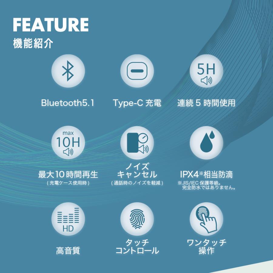 期間限定セール ワイヤレスイヤホン 白 ブルートゥース Bluetooth5.1