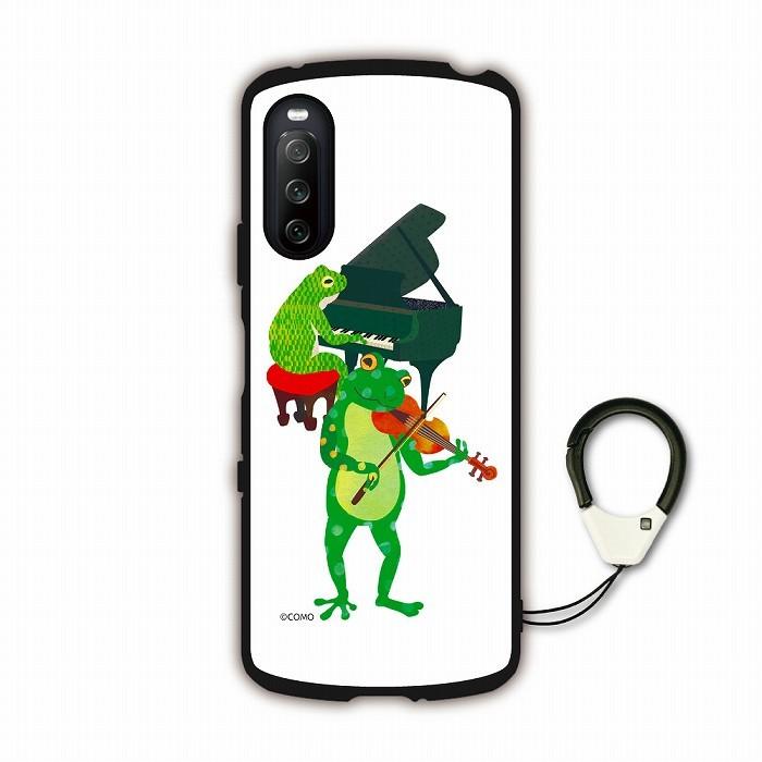 Xperia 10 Iv So 52c ケース スカラー I Coronケース So 54c So 53c スマホケース カバー Como アニマル柄 カエル ピアノ バイオリン セッション And01 Como Coron Sim140 アークデザイン 通販 Yahoo ショッピング