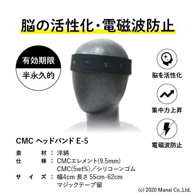 CMC 電磁波防止用 ヘッドバンド E マジックテープ : Manai - 通販