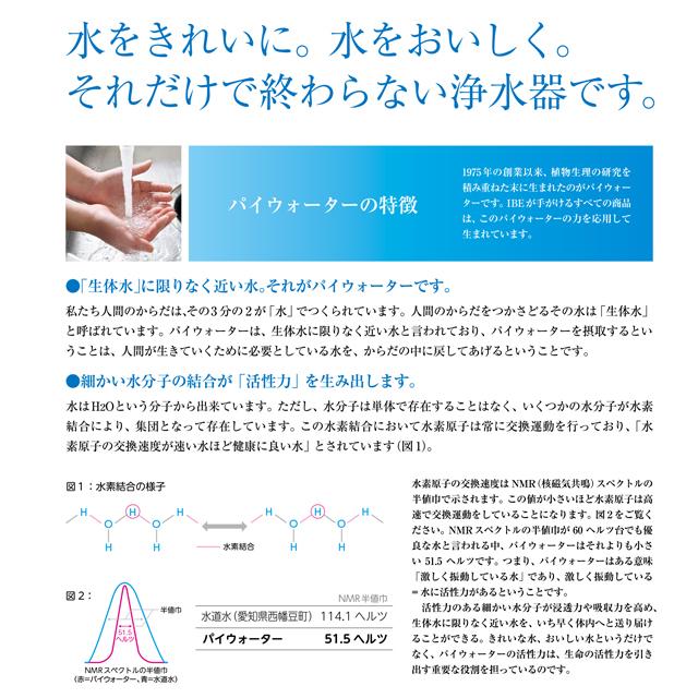 家庭用浄水器 AQUA-π251 アクアパイ πウォーター パイウォーター