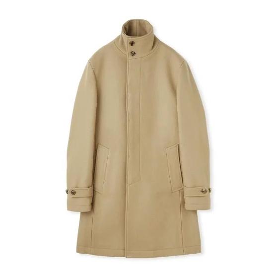 極美品】junhashimoto 上質ウール100％ スタンドカラーコート 【公式通販】