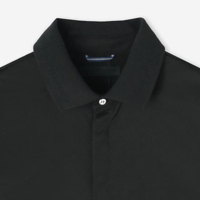 junhashimoto ジュンハシモト 101SERIBU ポロシャツ 黒 3 junhashimoto（ジュンハシモト） ポロシャツ 101SERIBU POLO : アーク