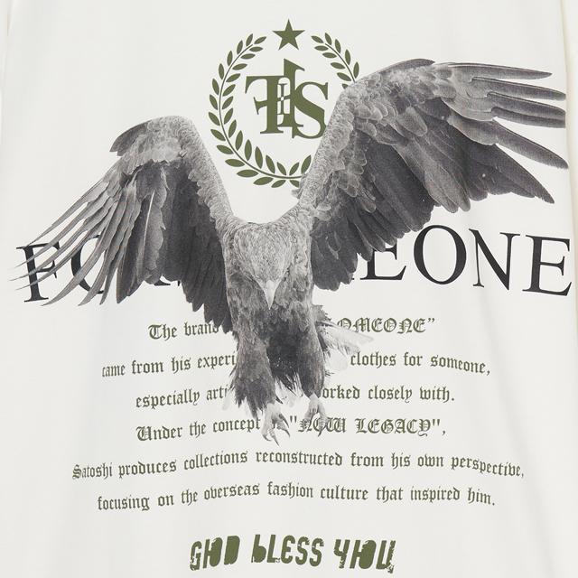 FORSOMEONE（フォーサムワン） Tシャツ EAGLE-CP イーグル