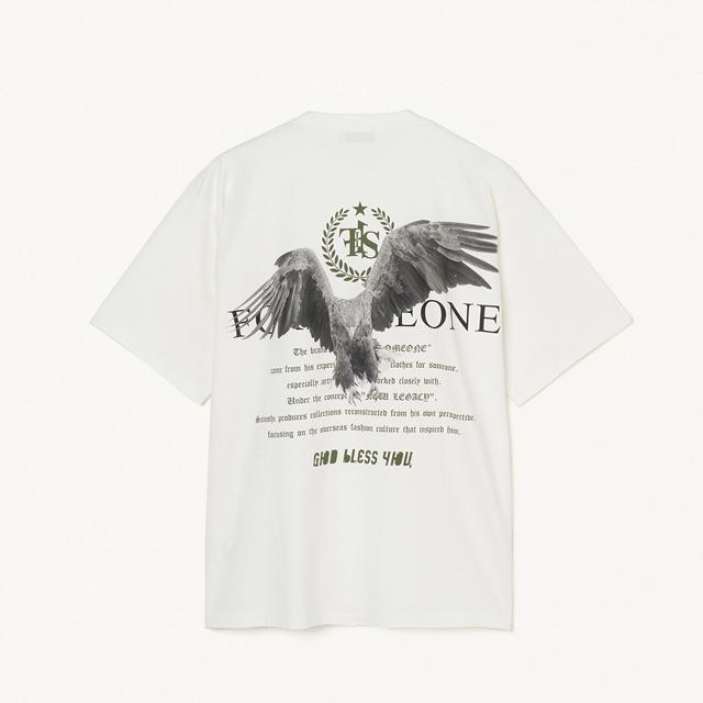 FORSOMEONE（フォーサムワン） Tシャツ EAGLE-CP イーグル
