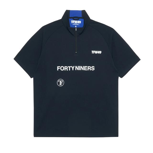 TFW49 モックネック Tシャツ M ブラウン junhashimoto