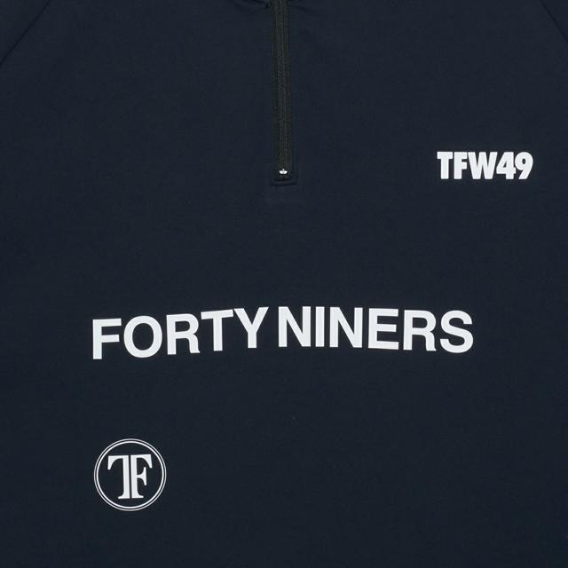 TFW49 ゴルフ 半袖 モックネック Tシャツ HALF ZIP SS MOCKNECK