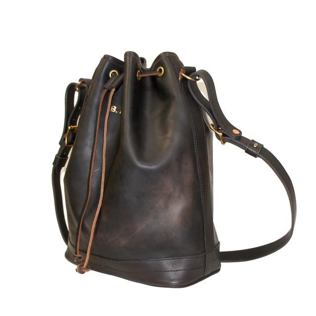 Vasco ヴァスコ バスコ ショルダーバッグ 巾着バッグ LEATHER WANDER PURSE BAG B.L.W. VS-213L ワンショルダーバッグ A4サイズの画像