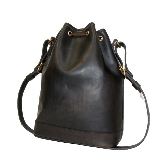 Vasco ヴァスコ バスコ ショルダーバッグ 巾着バッグ LEATHER WANDER PURSE BAG B.L.W. VS-213L ワンショルダーバッグ A4サイズの画像