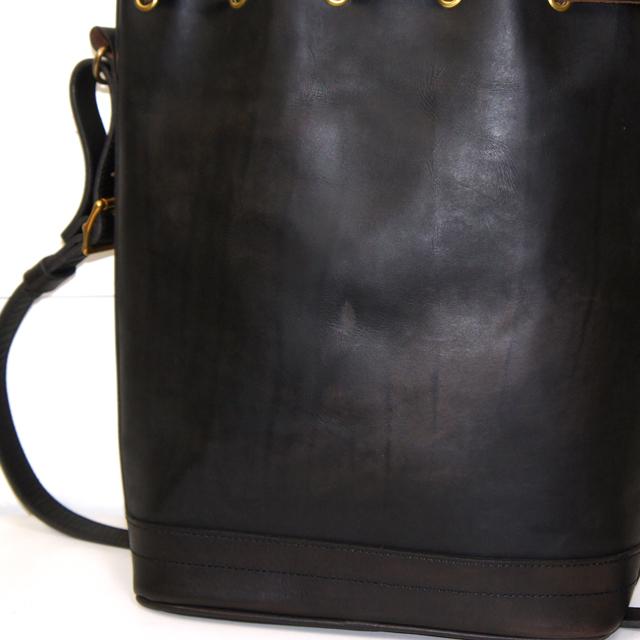 Vasco ヴァスコ バスコ ショルダーバッグ 巾着バッグ LEATHER WANDER PURSE BAG B.L.W. VS-213L ワンショルダーバッグ A4サイズの画像