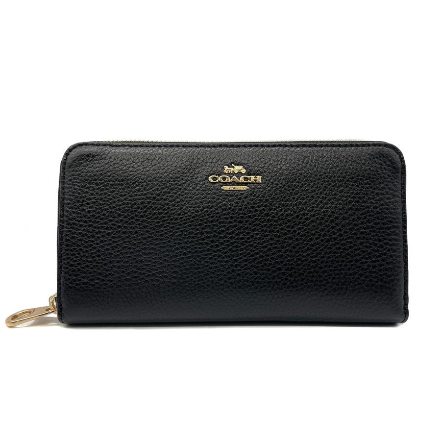 売切り特価 コーチ COACH アウトレット 長財布 ブラック レディース C4451 IMBLK コーチ アウトレット 長財布 ベージュ レディース COACH C4451