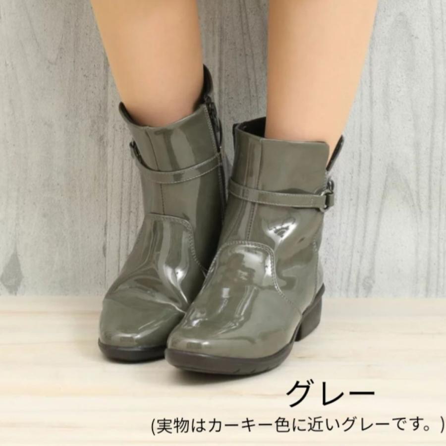 レインブーツ 撥水 防滑 大きめ 幅広 4E 外反母趾 梅雨 レディース 靴