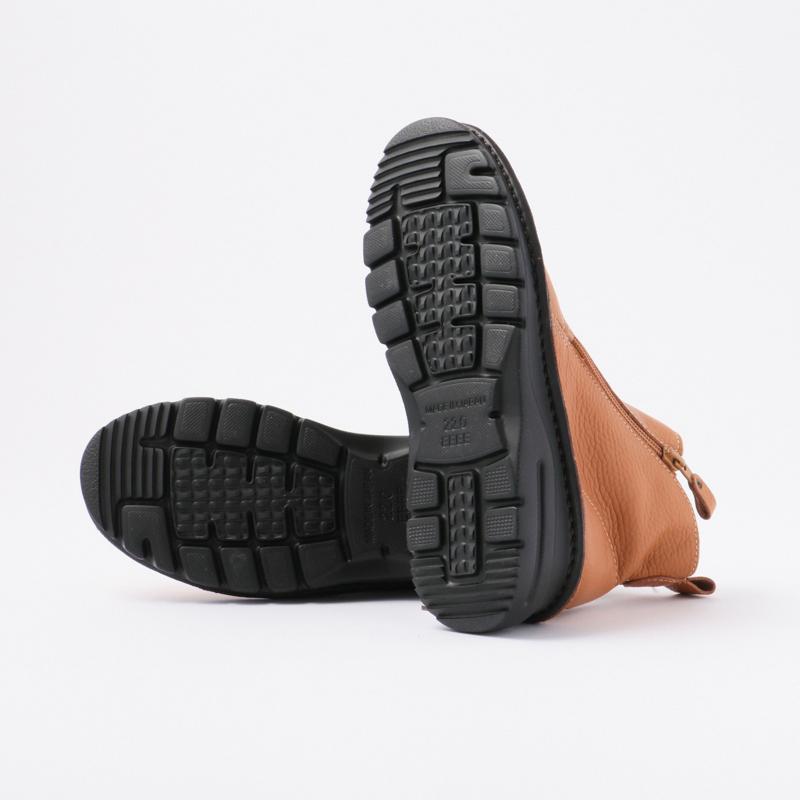 コンフォートブーツ ショートブーツ レディース 日本製 本革 幅広 送料