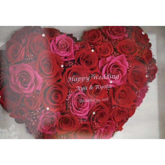 プリザーブドフラワーハートボックス プロポーズ薔薇 結婚記念日 誕生日 記念日 プレゼント 赤いバラ | ARCH | 02