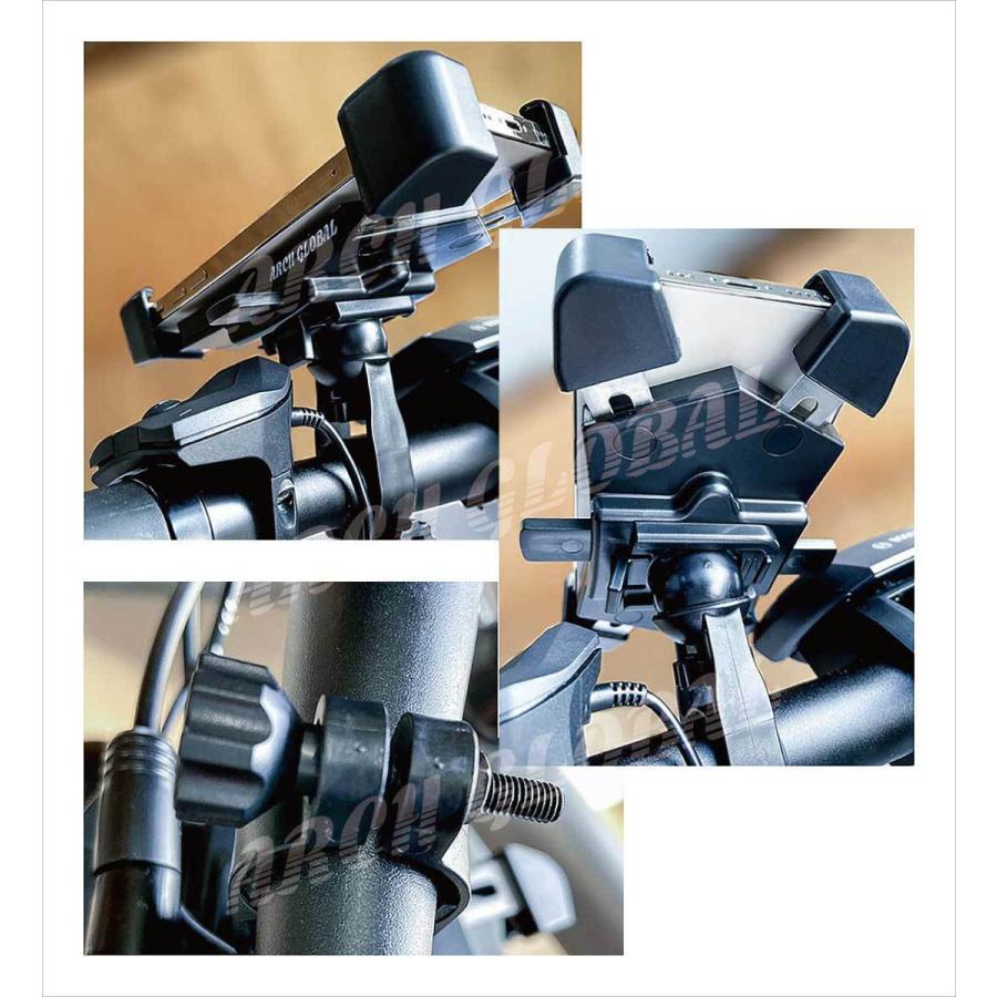 自転車スマホホルダー バイク 最新改良版 静寂性強化モデル スマホスタンド 携帯ホルダー 自動ロック ロードバイク 自転車 スマホホルダー |  | 08