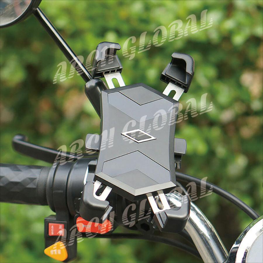 自転車スマホホルダー バイク 最新改良版 静寂性強化モデル スマホスタンド 携帯ホルダー 自動ロック ロードバイク 自転車 スマホホルダー |  | 09