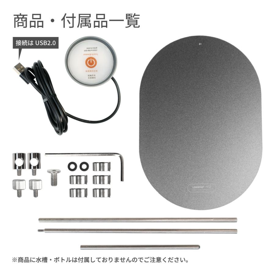 水槽用グレー照明 コンパクト Amazon | Mriocan 水槽ライト 7W 小型水槽用照明 3色転換でき 40