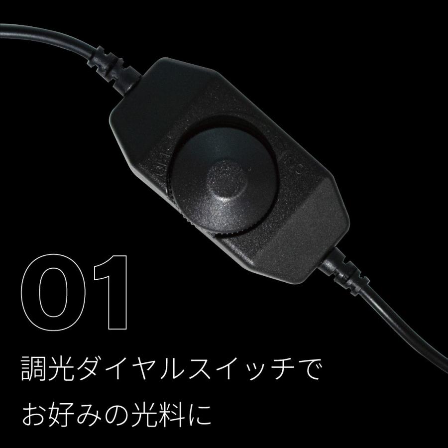 esAqua 水槽 バック スクリーン (300×500)  LEDライト PSE認証 メーカー正規保証 アクアリウム ライトスクリーン【 調光器付 】 水槽ライト パルダリウムの画像