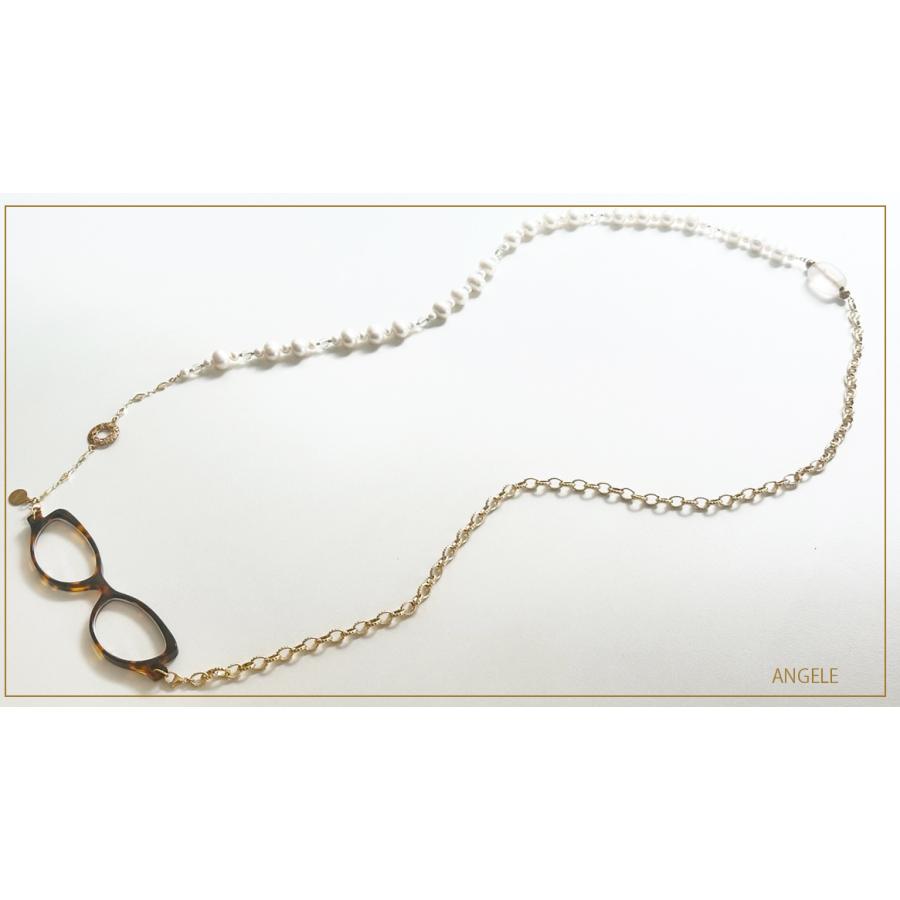 ルーペネックレス おしゃれ 拡大鏡 日本製 鯖江製 淡水パール付き シニアグラス レディース 真珠 ペンダント ギフト プレゼント ANGELE A10002 |  | 06