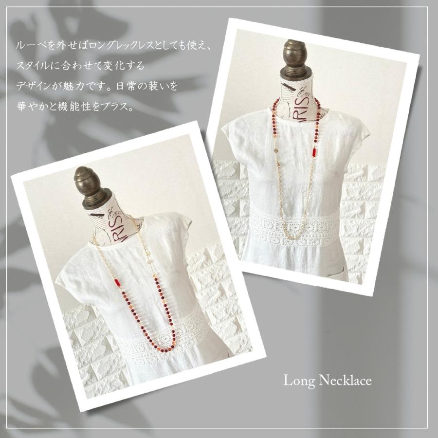 ルーペネックレス おしゃれ 拡大鏡 日本製 鯖江製 淡水パール付き シニアグラス レディース 真珠 ペンダント ギフト プレゼント ANGELE  A10003 |  | 08